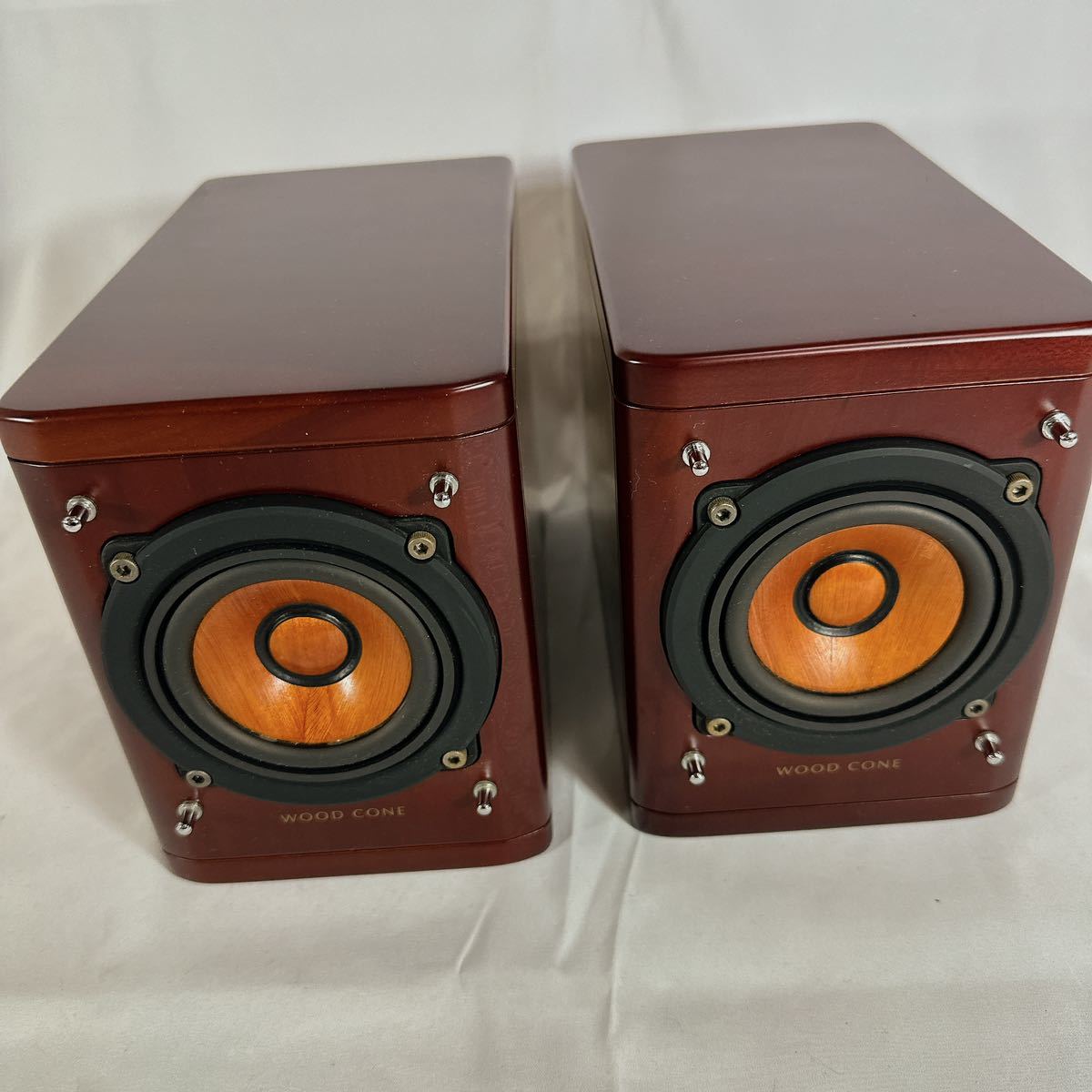 Victor SP-EXA1 ウッドコーンスピーカー インシュレーター ケーブル