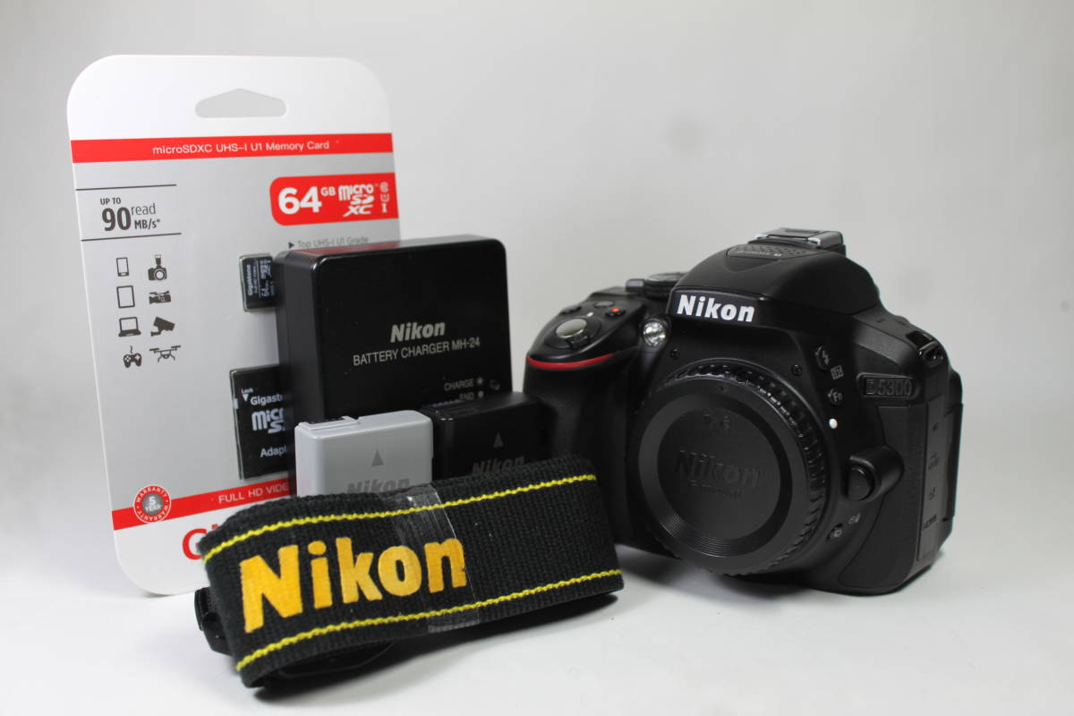 D5300 Nikon一眼レフ バッテリー 充電器 ケース nikon d5300