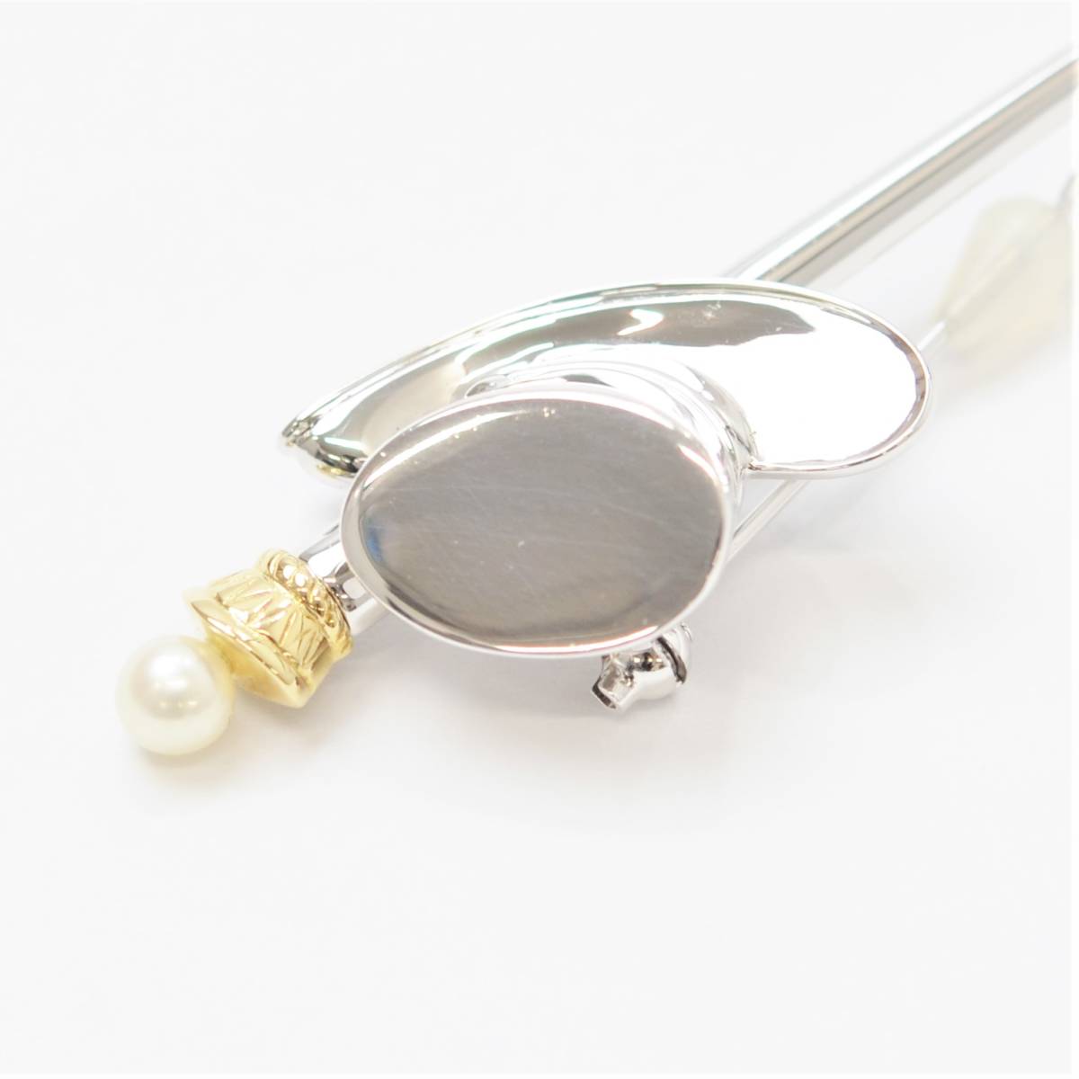 S 1円スタート MIKIMOTO ミキモト シルクハット ステッキ モチーフ