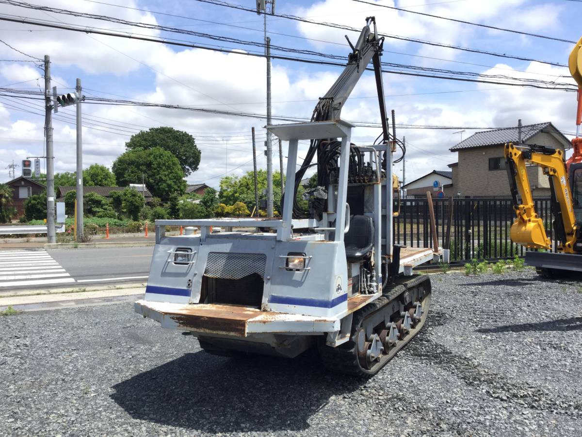 イワフジ工業 U-3 林業フォワーダー 林業機械 木材運搬車 不整地運搬車 