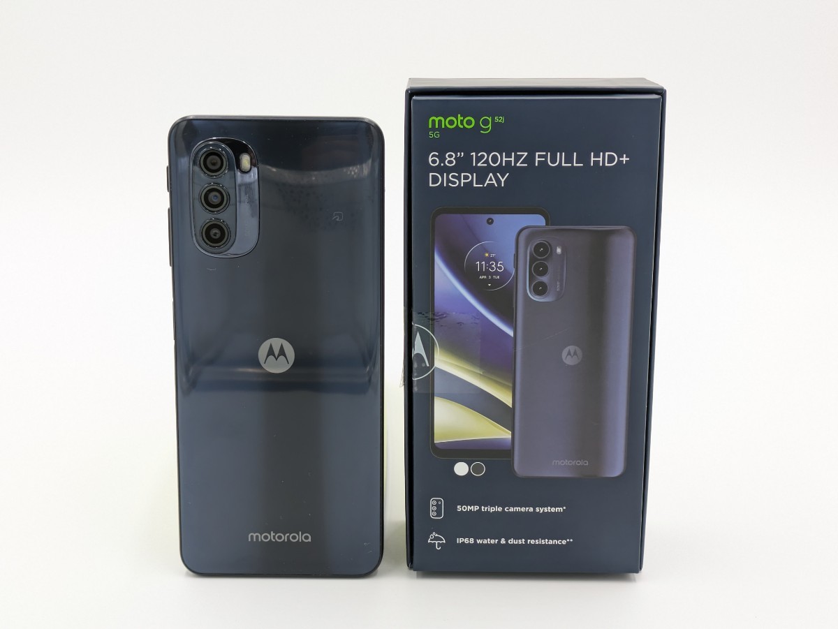 スマートフォン・携帯電話 美品☆moto g52j 5G Ⅱ XT2219-1☆SIMフリー