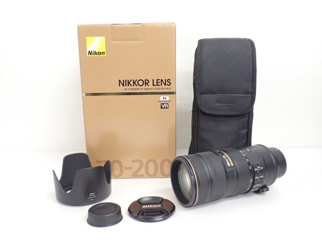 Nikon ズームレンズ AF-S NIKKOR 70-200mm F2.8G ED VR II N ナノ
