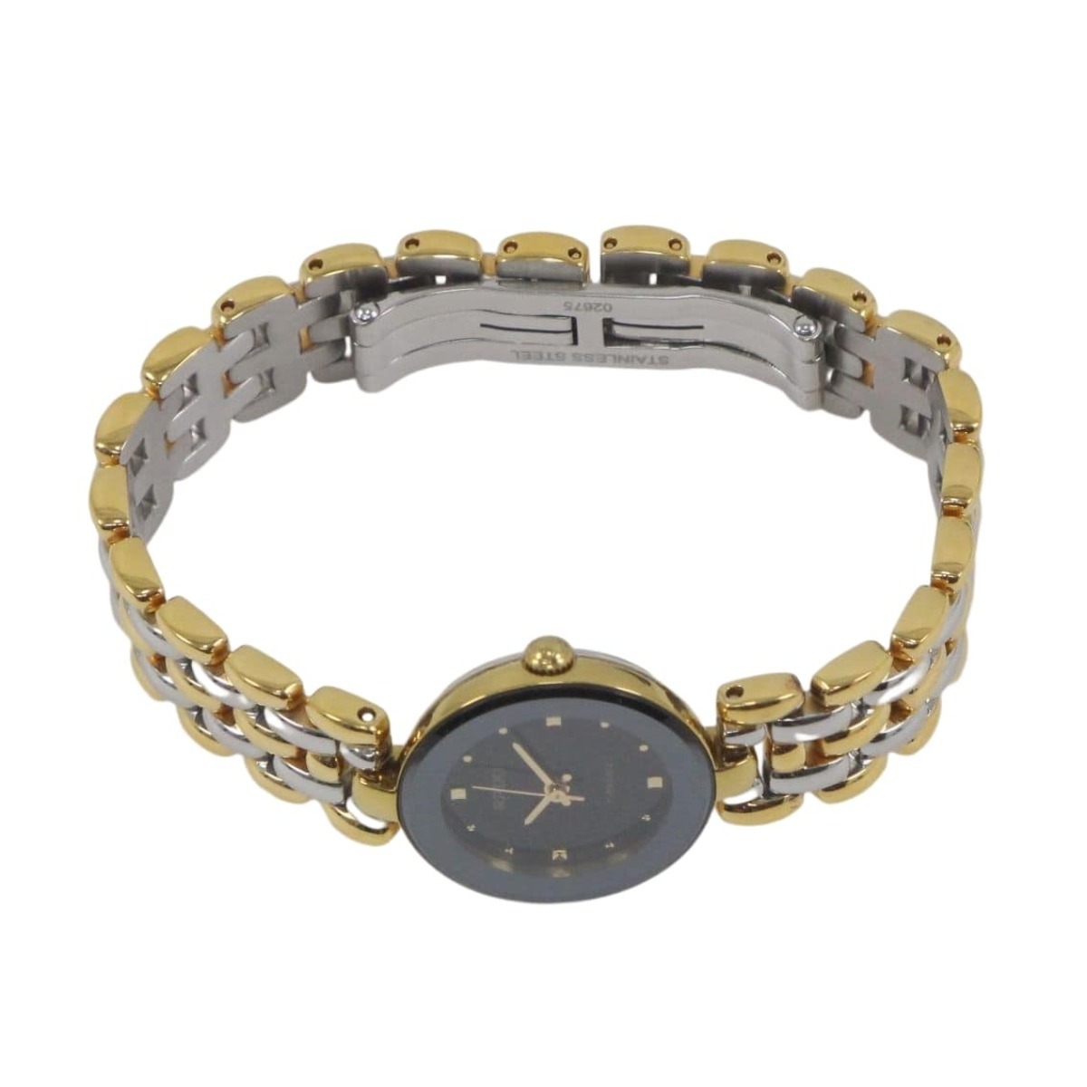 RADO ラドー フローレンス 黒文字盤 稼動 ステンレススチール⁄SS RADO
