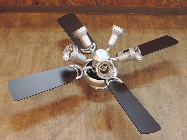 ODELIC/オーデリック LEDシーリングファン SH9072LDR 2018年製 4枚羽 リバーシブル 光色切替 リモコン付き 2001444