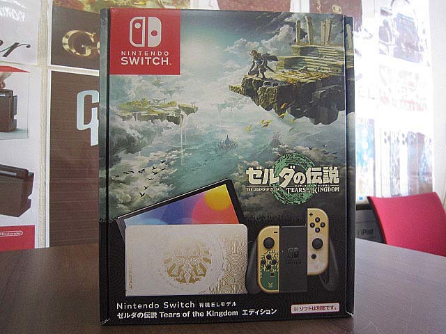(4342) 美品 任天堂 Nintendo Switch ニンテンドースイッチ 有機ELモデル ゼルダの伝説 ティアーズ オブ ザ キングダムエディション
