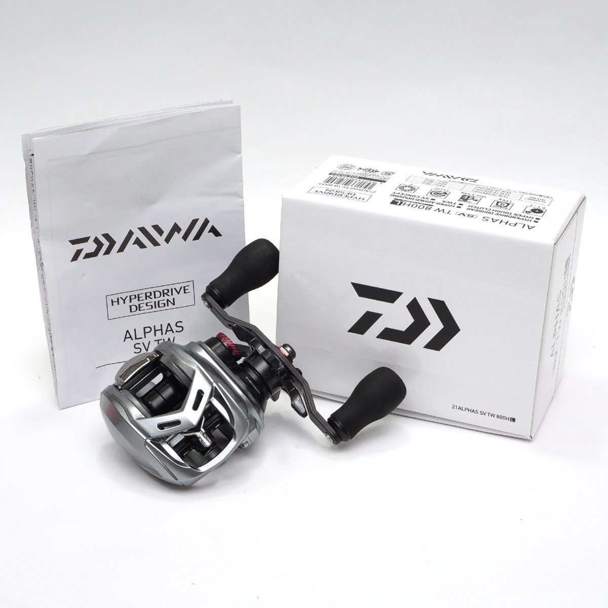 ダイワ ALPHAS SV TW 800HL ベイトリール 左ハンドル シルバー [H800021]