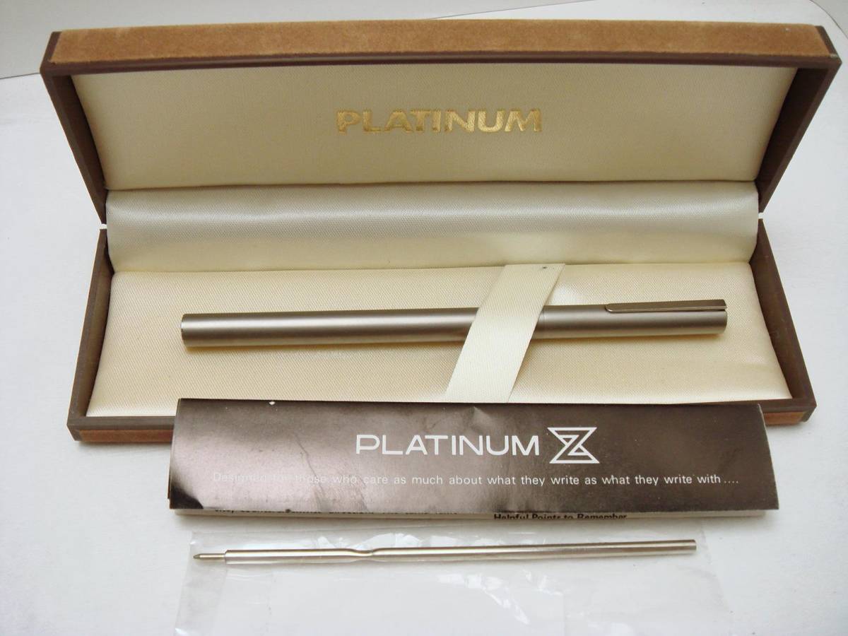 プラチナZ　ボールペン　リフィル交換済みです