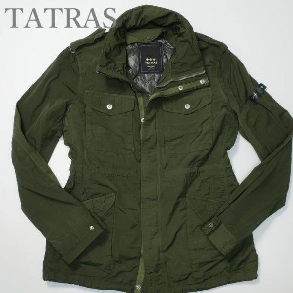 タトラス TATRAS M-65/ミリタリーブルゾン/極美品 /インナーダウン付 