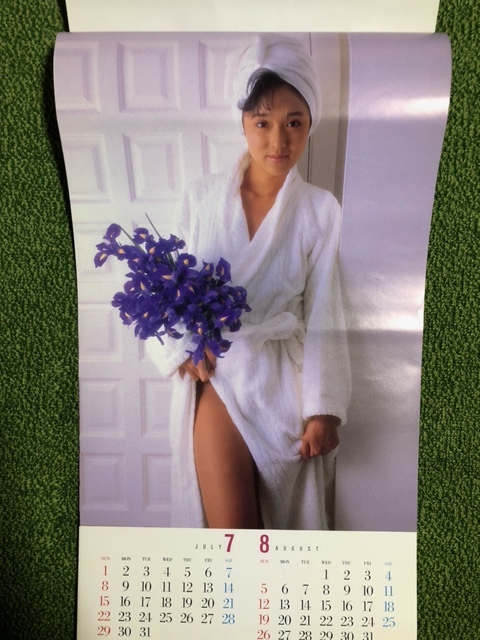 1990年 浅野ゆう子 カレンダー（当時物）(芸能人、タレント)｜売買