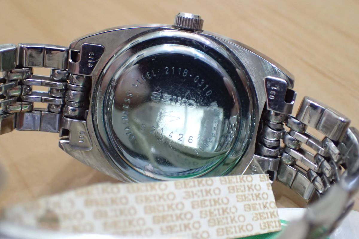 時計店在庫/デッドストック ◇セイコー/SEIKO ジョイフル 2118-0310 