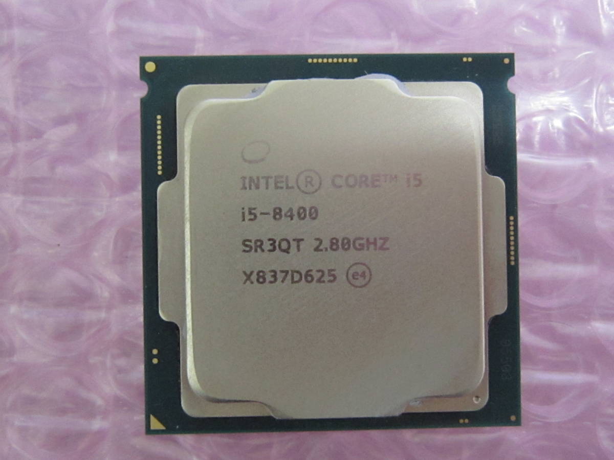 新作登場，爆買い 5528☆CPU Intel Core i5 8400 2.80GHZ SR3QT 動作品