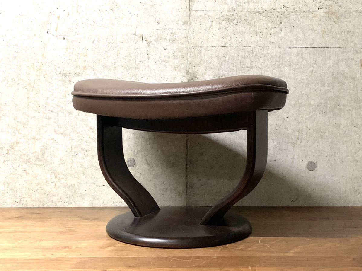 良品カリモクkarimokuオットマン スツールXU4206 ブラウン - メルカリ