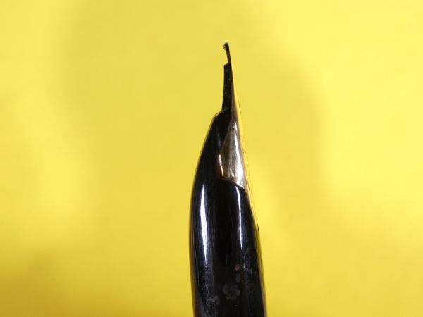○(P-9) PILOT パイロット 万年筆 ペン先 18K-750 M 木製 文房具 @送料