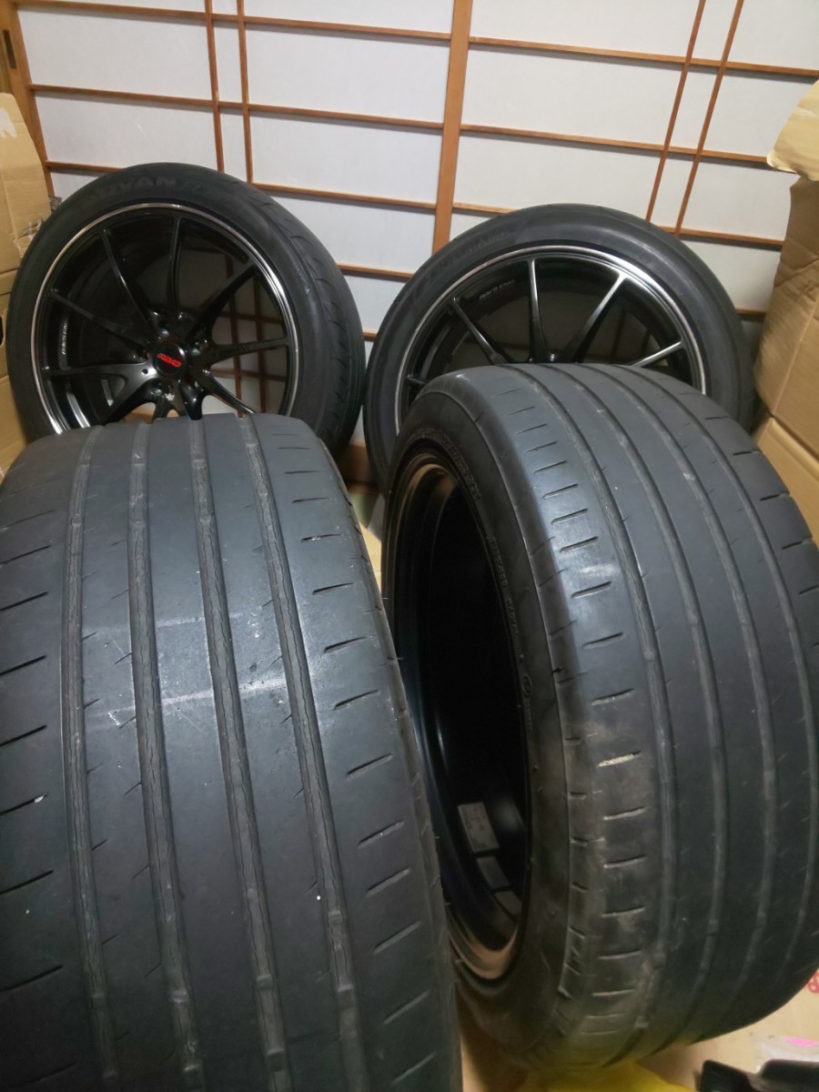 RAYS VOLK RACING VR G25 114.3 8J＋48 レイズ ボルクレーシング 4本セット