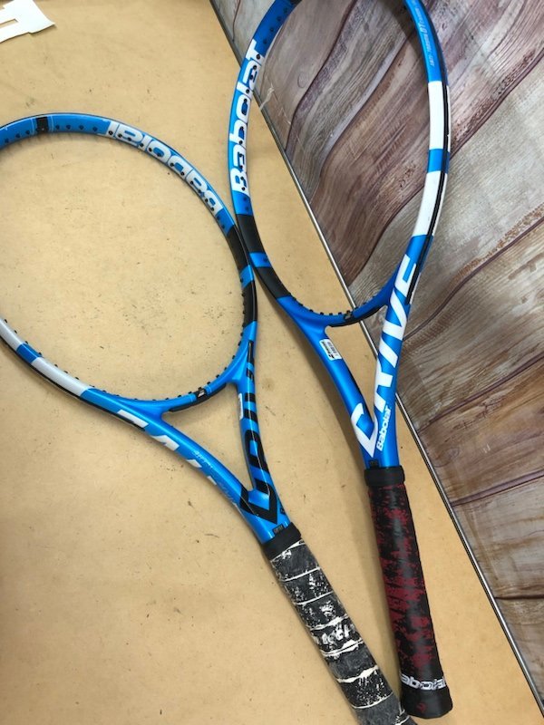 230419sk380578 BabolaT バボラ PURE DRIVE TEAM テニスラケット270g 290g 2本セット