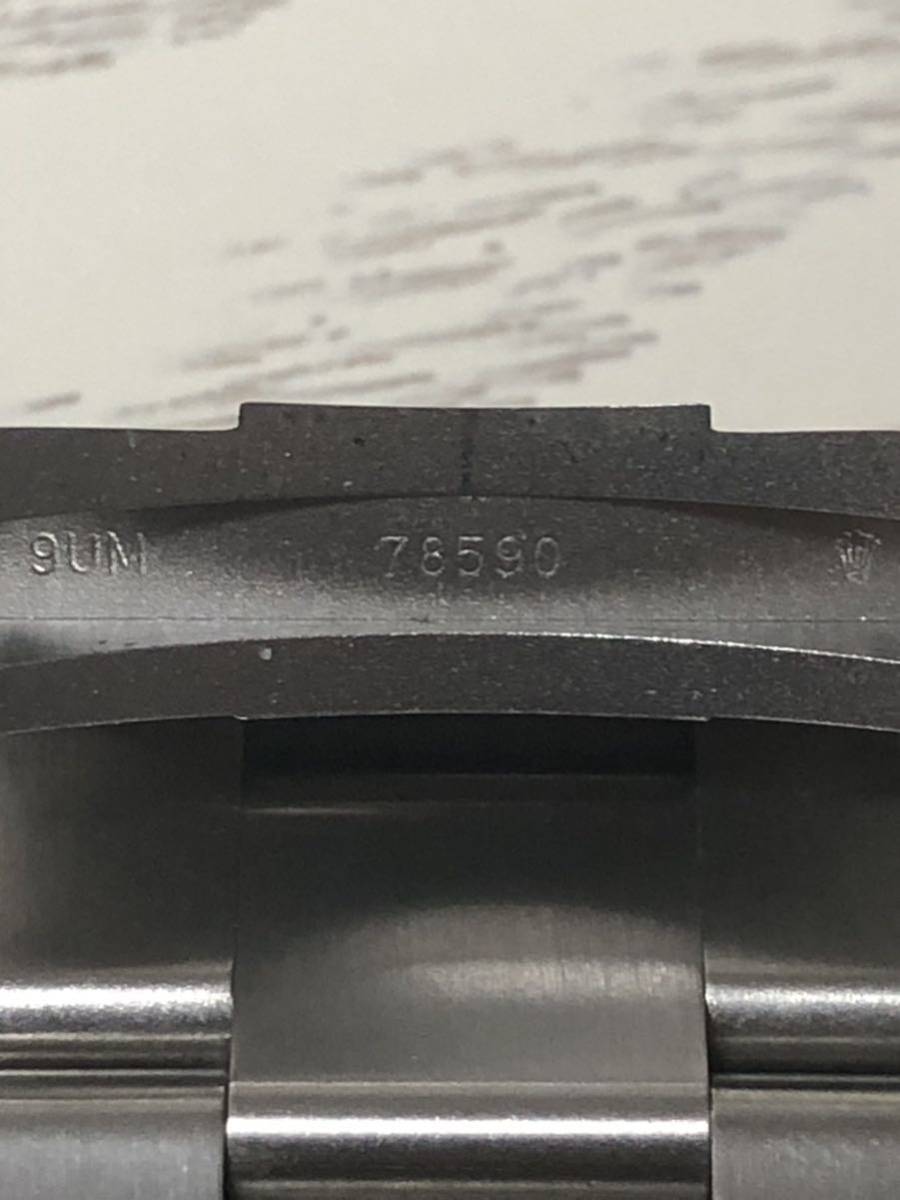 ロレックス ROLEX コマ ブレス 20mm 78590 9um デイトナ 116520 116500