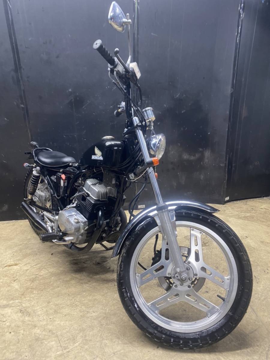 ホンダ 250T LAカスタム MC07 84304㎞ エンジン実働 250㏄ 書類あり