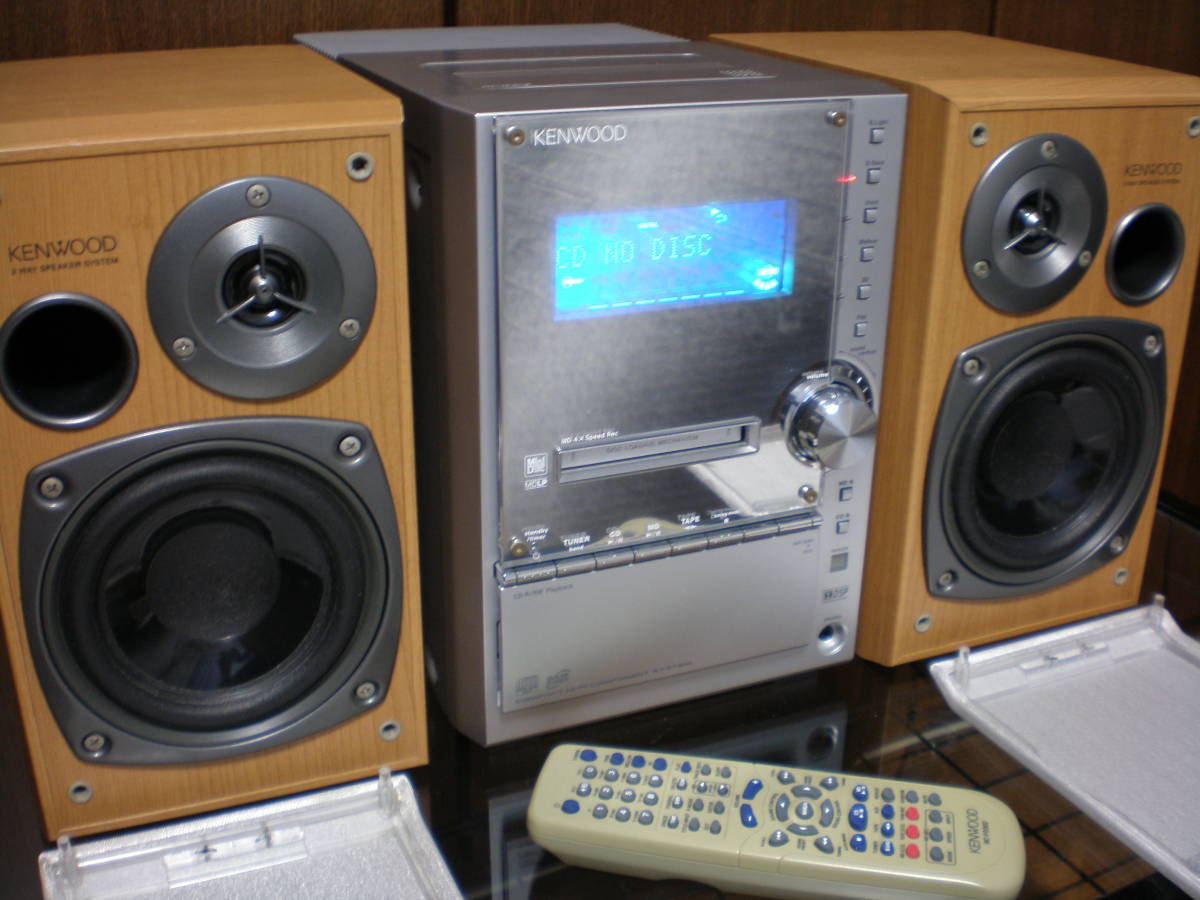 ミニコンポ KENWOOD MD/CD/カセット/FM ミニコンポ RXD-SL3MD