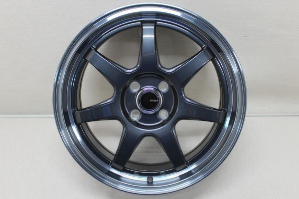 PIAA MOTORISMO S-7 17インチ 7J +52 PCD 100 4穴 単品 1本のみ 未使用 元展示品 ピア モトリズモ s7 スペア 補修