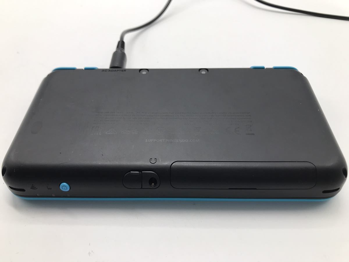 New 2DS LL ブラック/ブルー （new 2ds 好 ll 本体 ブルー ブラック）