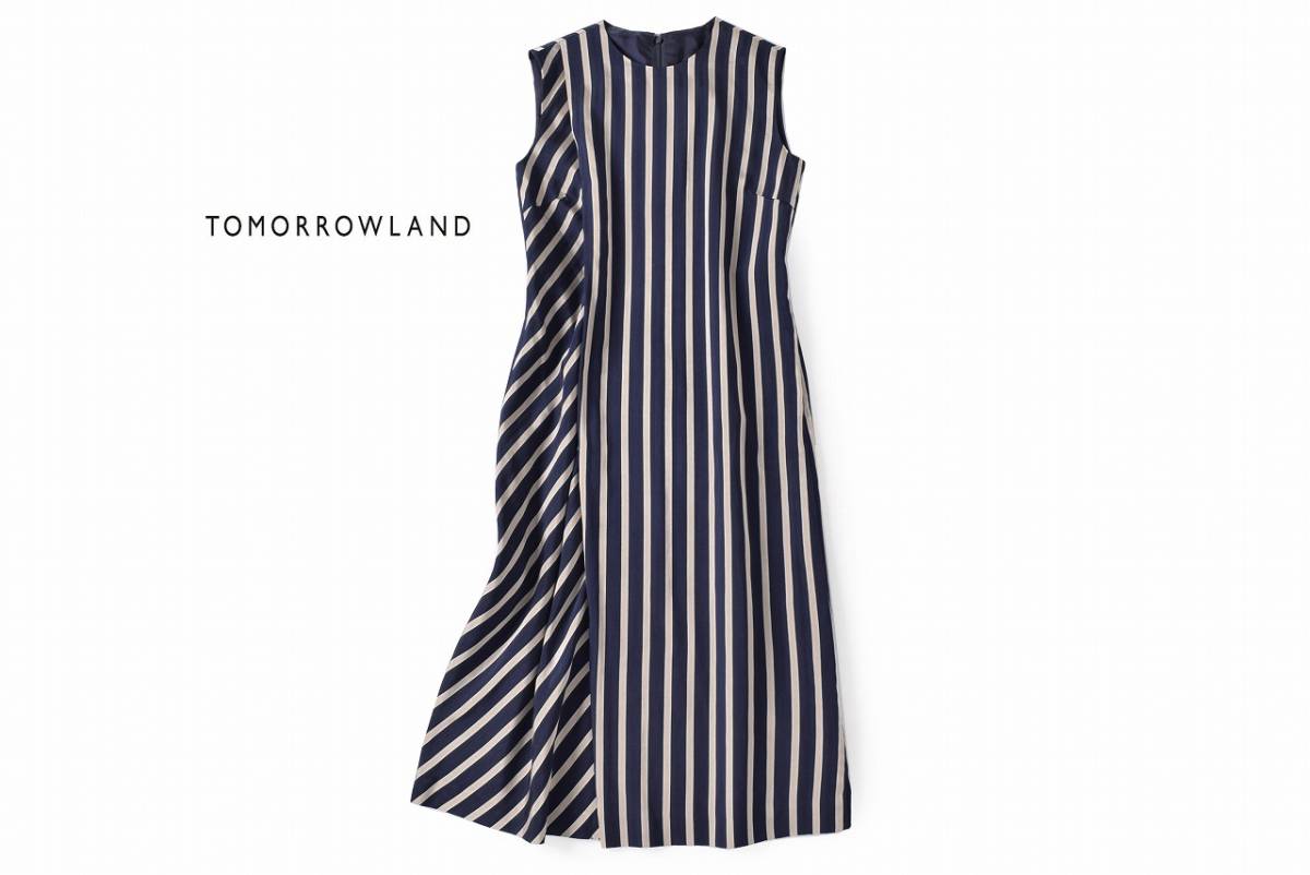 美品★トゥモローランドコレクション4万★36size/9号★ワンピースN167