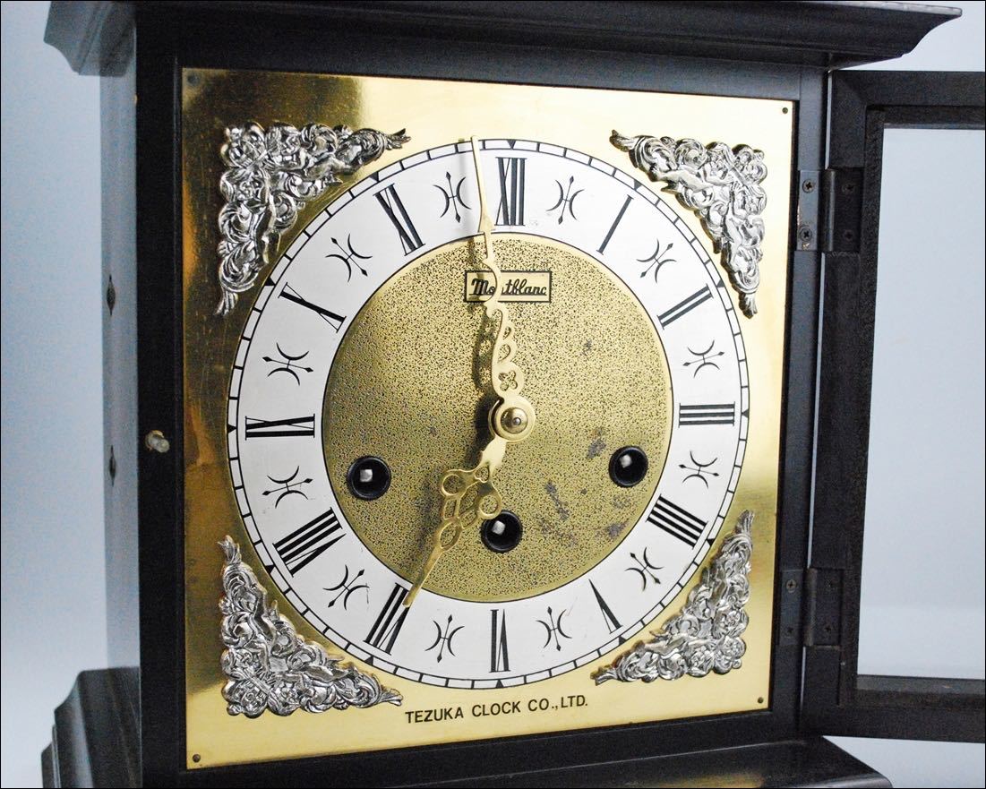 Montblanc モンブラン ゼンマイ式 時計 置時計 TEZUKA CLOCK 手塚時計
