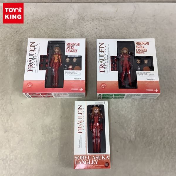 SALE，正規品 1円〜 含 フロイラインリボルテック 新世紀エヴァンゲリオン 惣流 アスカ ラングレー 式波 アスカ ラングレー 等(コミック、アニメ)｜売買されたオークション情報、yahooの商品情報をアーカ その他