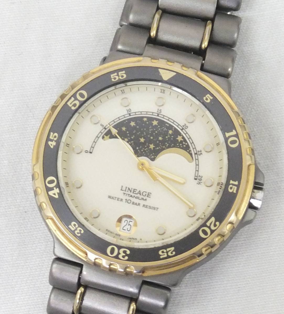 CASIO LINEAGE TITANIUM カシオ リニエージ チタニウム ムーンフェイズ 