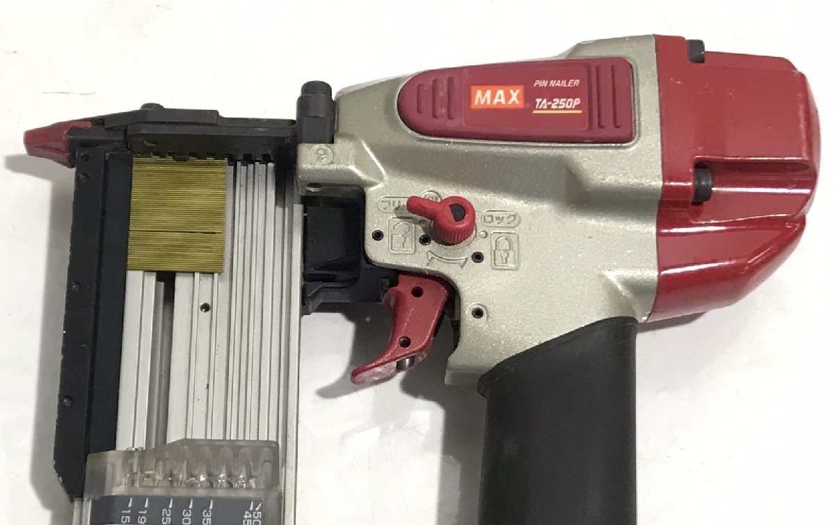 状態良好【領収書可】マックス TA-250P/P50F3 ピンネイラ ☆1円 状態良好【領収書可】マックス TA-250P/P50F3 ピンネイラ ☆1円
