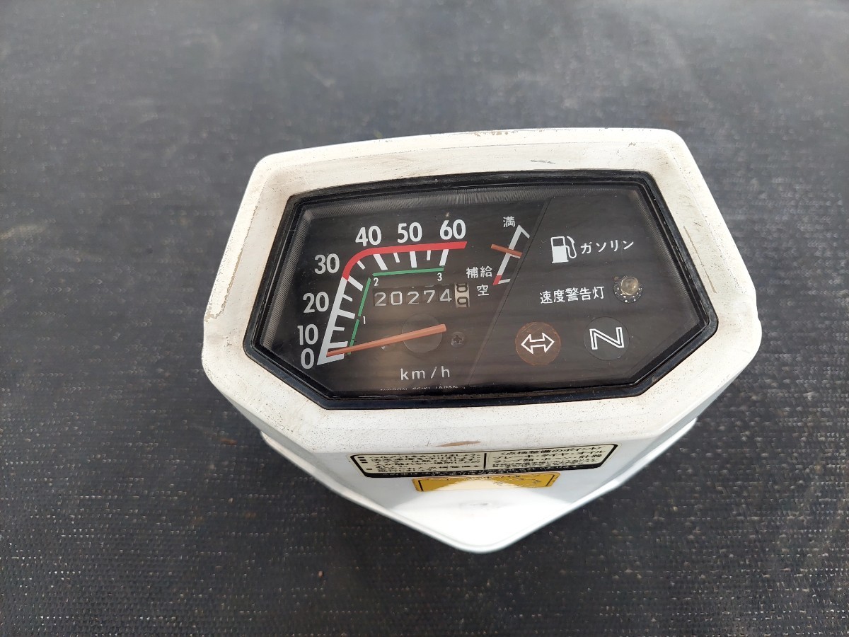 シャリー50 CF50 6V 角目 ガソリン 燃料計 検(CHALY ダックス 50 70 