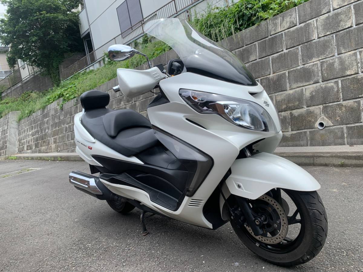 SUZUKI スカイウェイブ M 1.7万キロ　cj45 ETC グリップヒーター　ビッグスクーター　横浜　フォルツァ マジェスティ 
