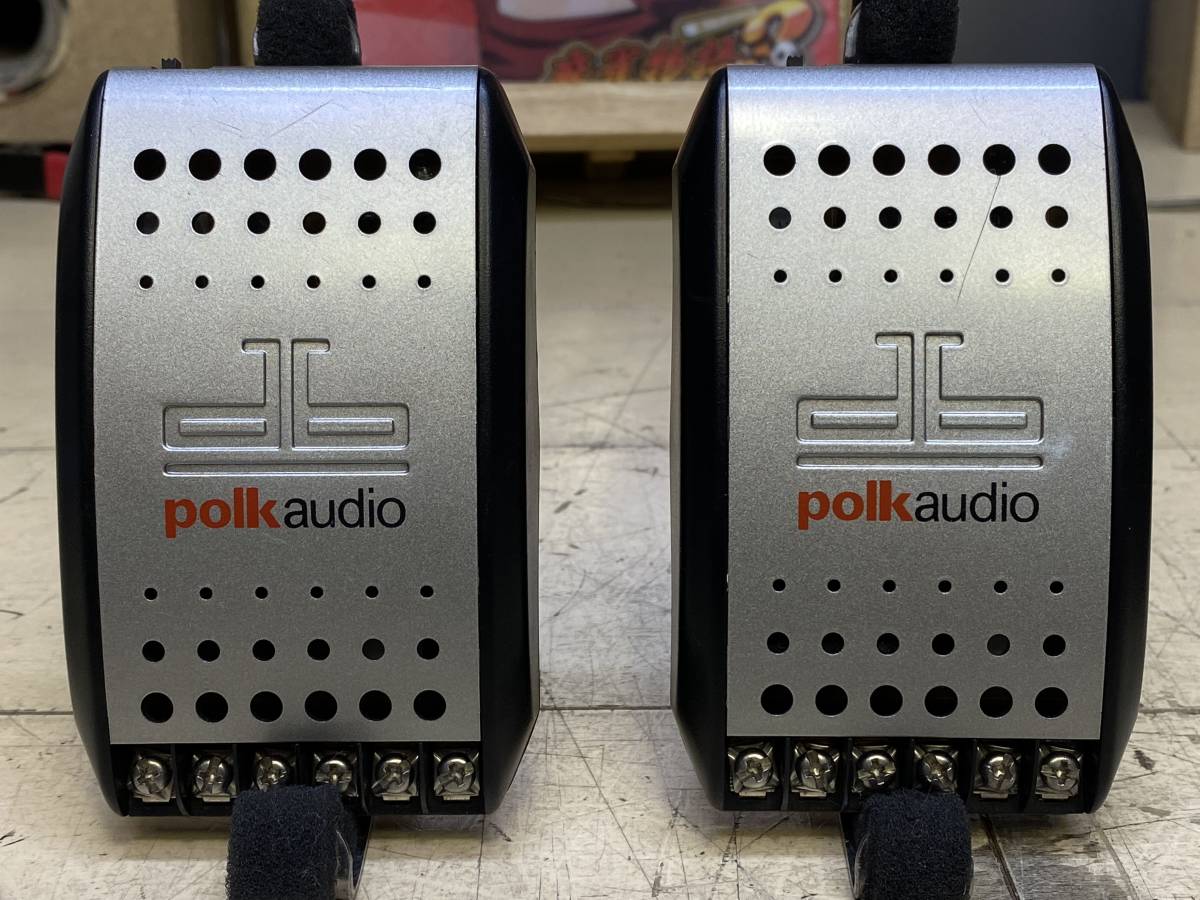 対入力定格１００ｗ！ポルクオーディオ Polk audio ☆ツーイーター調節機能付き☆高性能、クロスオーバーネットワーク