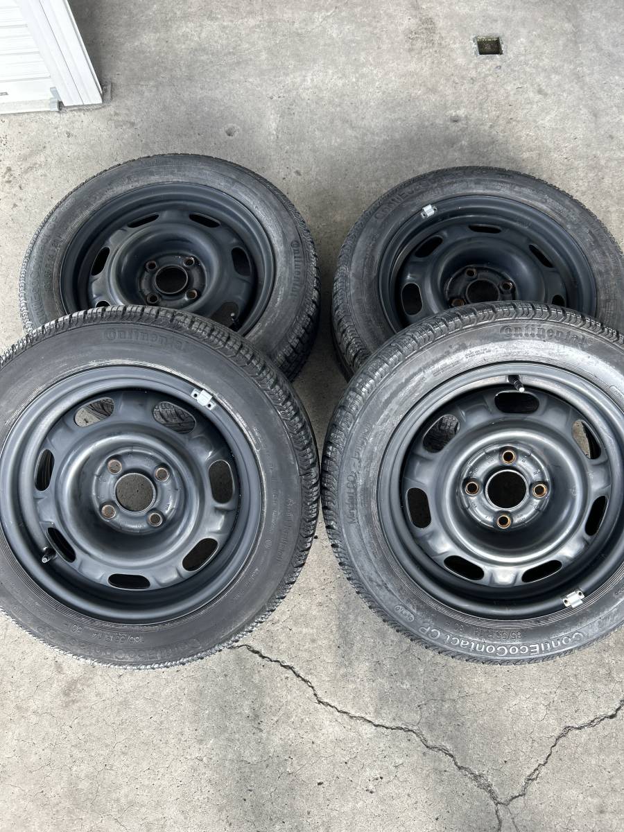 VW純正　鉄　スチールホイール　レア品