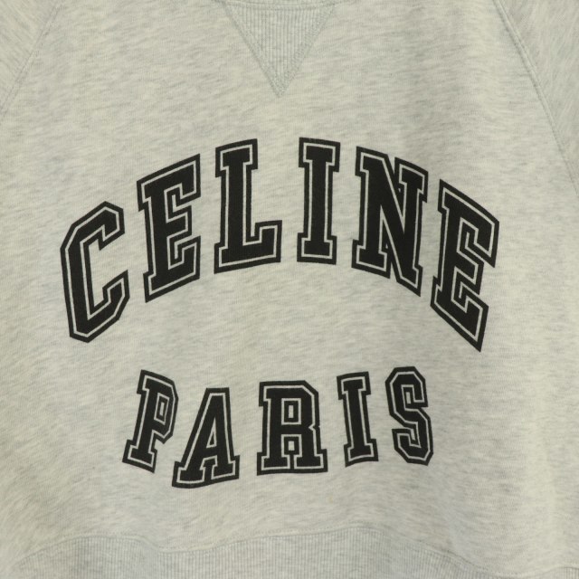 セリーヌ CELINE 2022-23年 Hedi Slimane 半袖スウェット トレーナー 