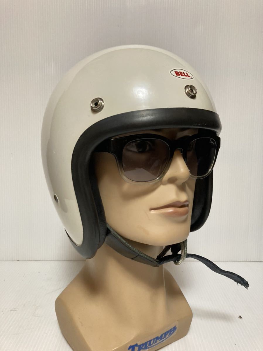 SシェルBELL1962ヴィンテージ500TXヘルメット60s銀ベルRTブコmchal