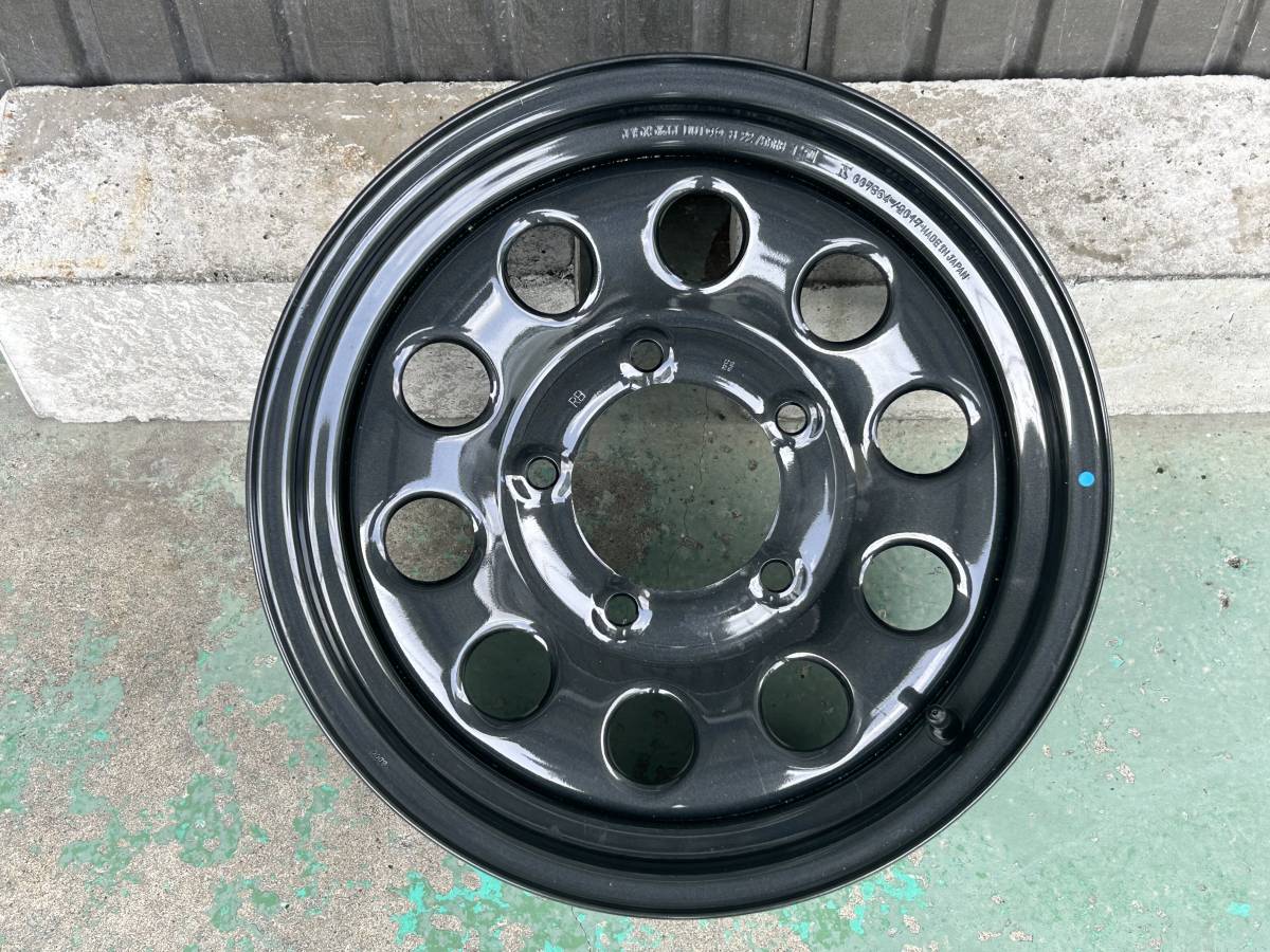 ○新車外し ジムニーシエラ JB74W スズキ純正スチールホイール 15×5.5J