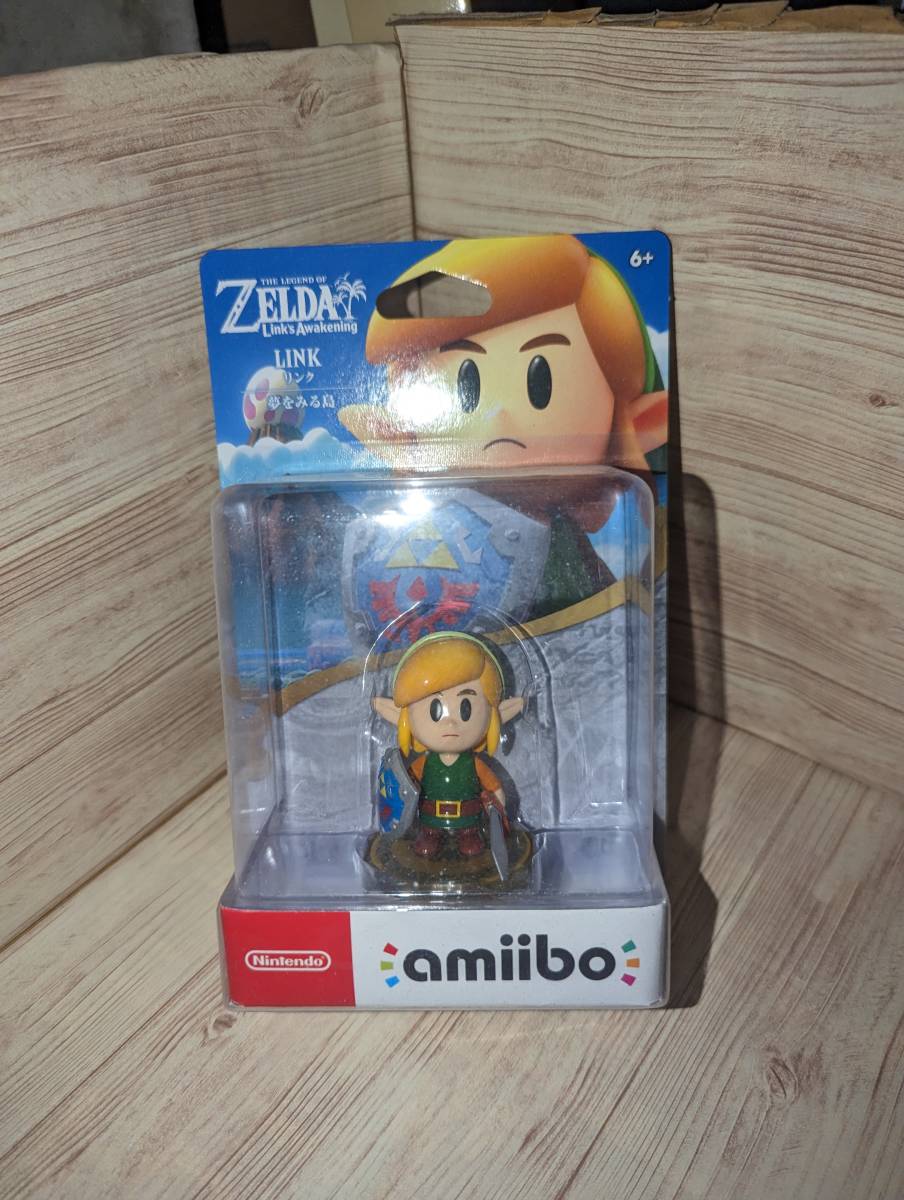 【未使用】 amiibo リンク 夢をみる島 ゼルダの伝説シリーズ　アミーボ 夢を見る島　switch スイッチ 任天堂