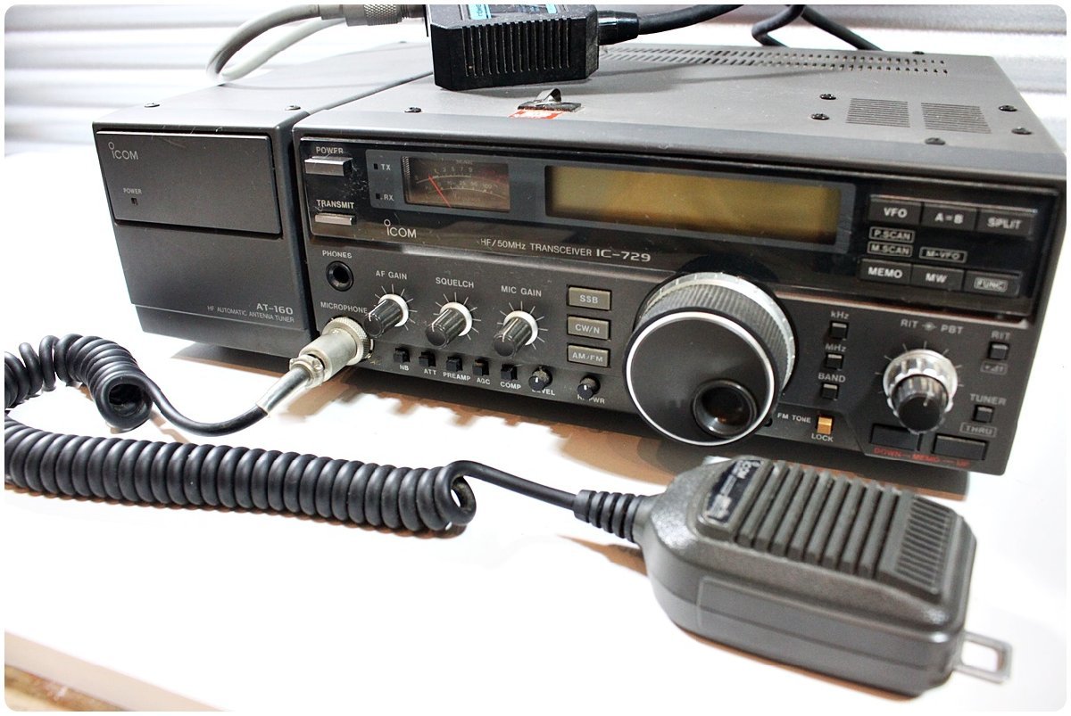 中古】ICOM アイコム IC-729 HF/50MHz オールモード トランシーバー 