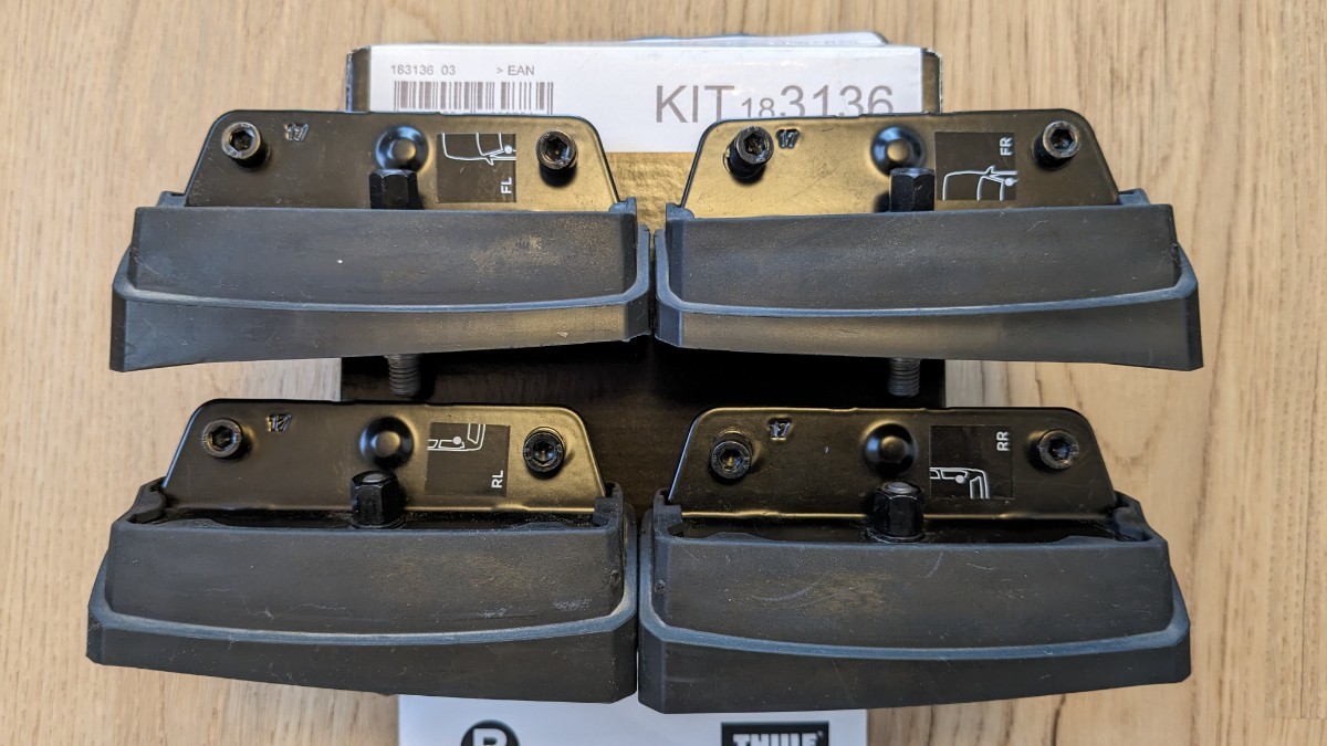 THULE KIT 3136 スーリー キット 3136 メルセデスベンツ Cクラス