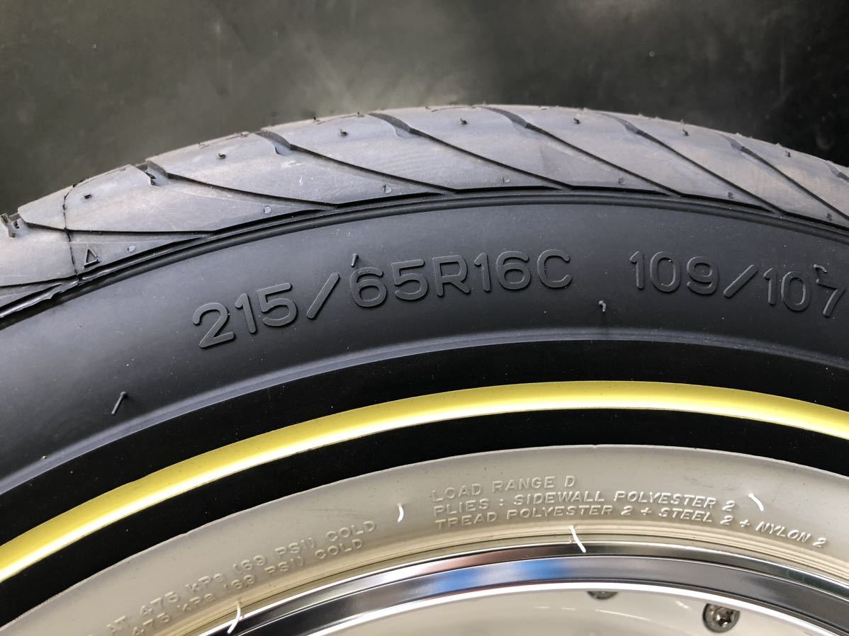 Essex EL-16 200ハイエース　深リム　CRS 美品　バリ山　仮付けのみ　1円売り切り CRS ハイエース ESSEX R&frasl;T OPENCOUNTRY 16インチホイール＆タイヤセットを販売