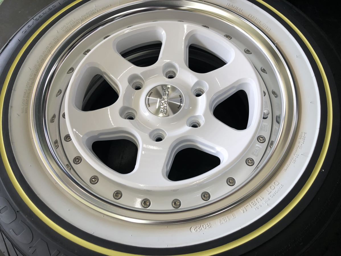 Essex EL-16 200ハイエース　深リム　CRS 美品　バリ山　仮付けのみ　1円売り切り CRS ハイエース ESSEX R&frasl;T OPENCOUNTRY 16インチホイール＆タイヤセットを販売