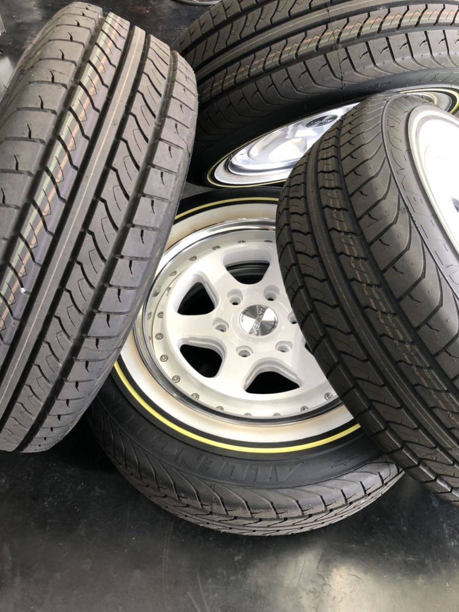 Essex EL-16 200ハイエース　深リム　CRS 美品　バリ山　仮付けのみ　1円売り切り CRS ハイエース ESSEX R&frasl;T OPENCOUNTRY 16インチホイール＆タイヤセットを販売