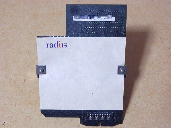 Macintosh SE用ビデオカード …… Radius SE Display(最終ROM) ／ 最終版