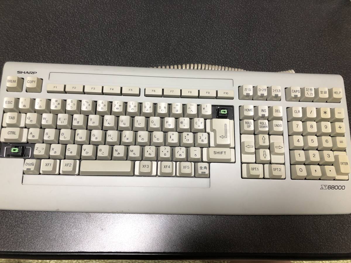 SHARP シャープ X68000 メカニカルキーボード DSETK0016CE01