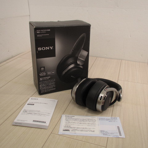 ✨レア物✨　希少　レトロ　SONY DR-S100 武道館ヘッドホン　ジャンク SONY 武道館 ヘッドホン DR-S100 ジャンク品