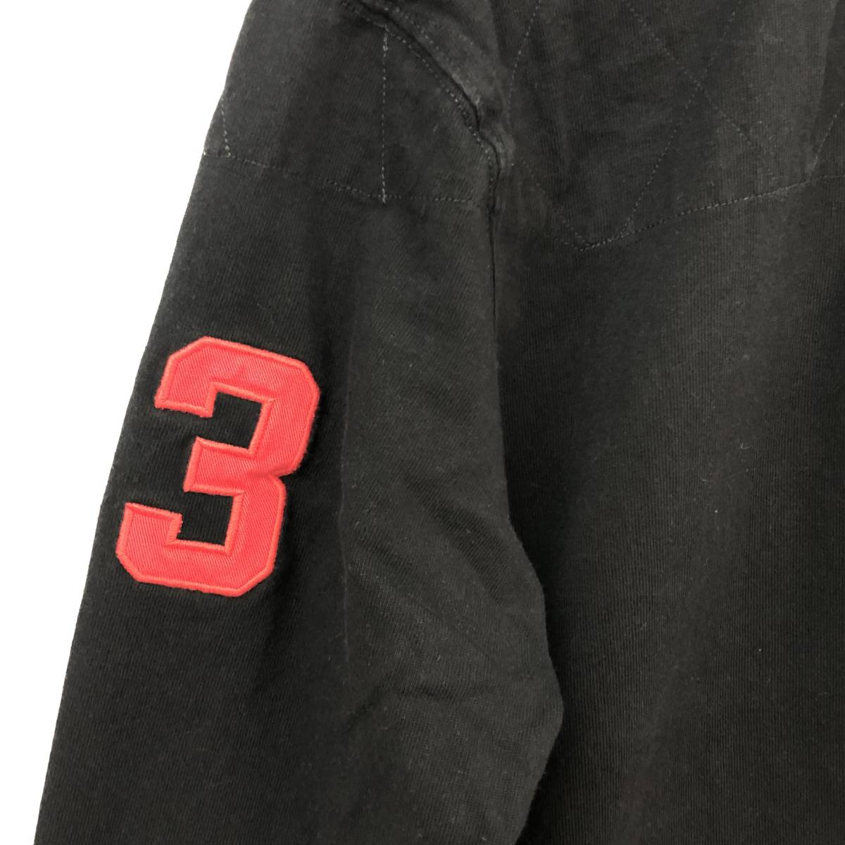 RALPH LAURENラルフローレン ラガーシャツ BIGポニー 3 刺繍ロゴ