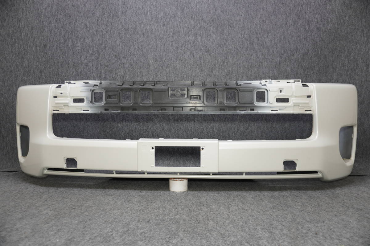200系 後期 4型 ハイエース ワイド 純正 フロントバンパー 52119-26670 