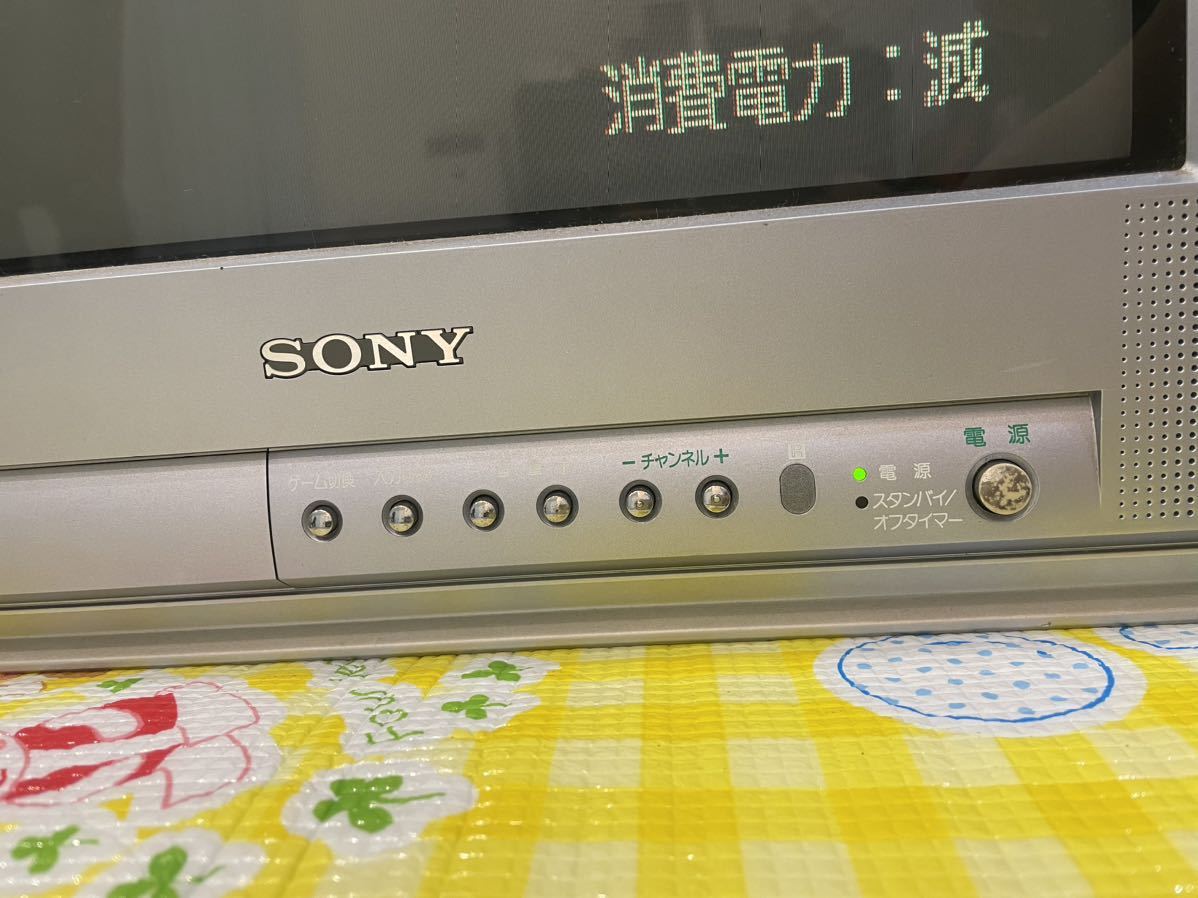 通電OK】SONY ソニー KV-14DA1 14型 トリニトロン ブラウン管テレビ