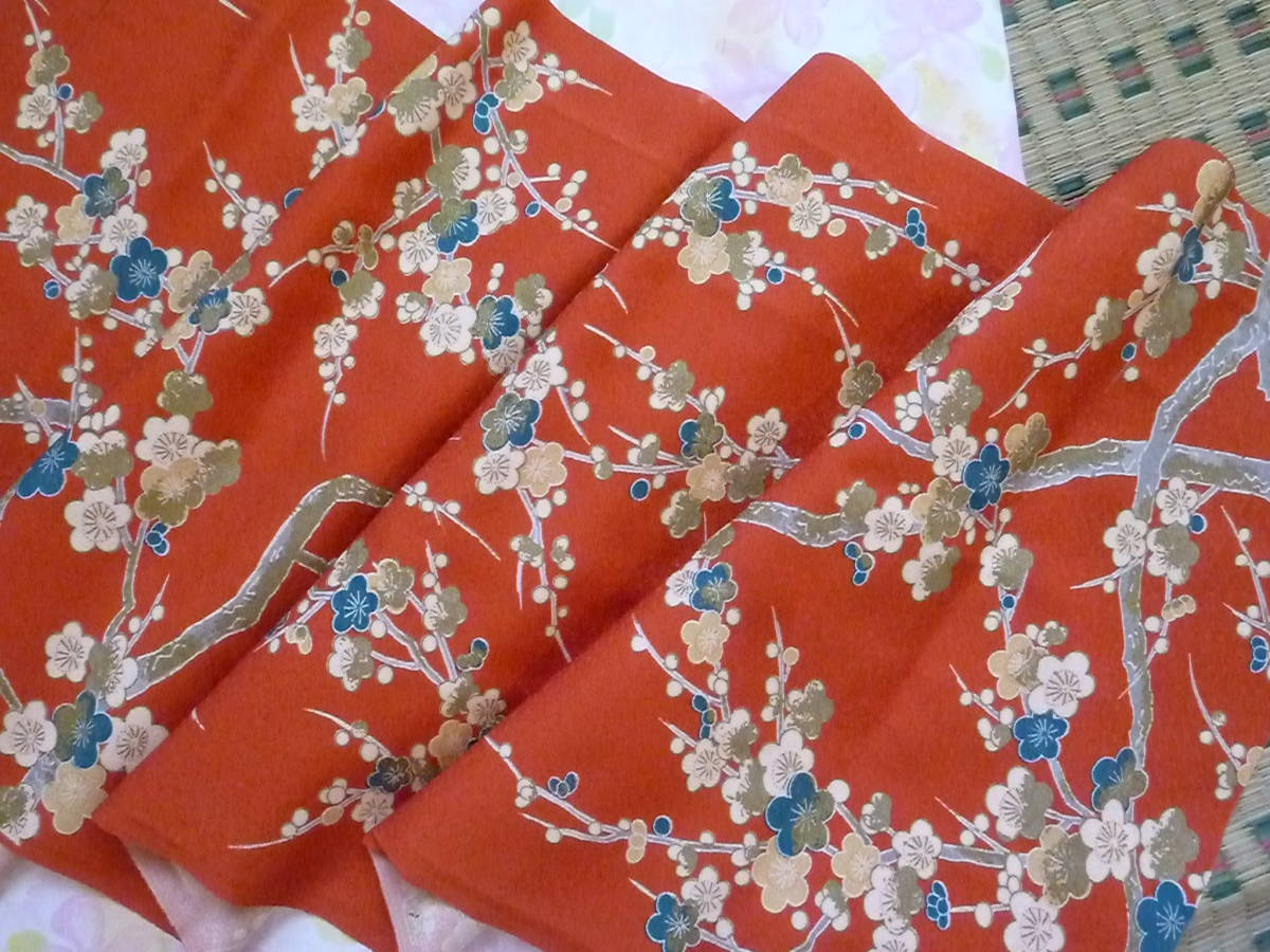 古布 正絹はぎれ かわゆい 