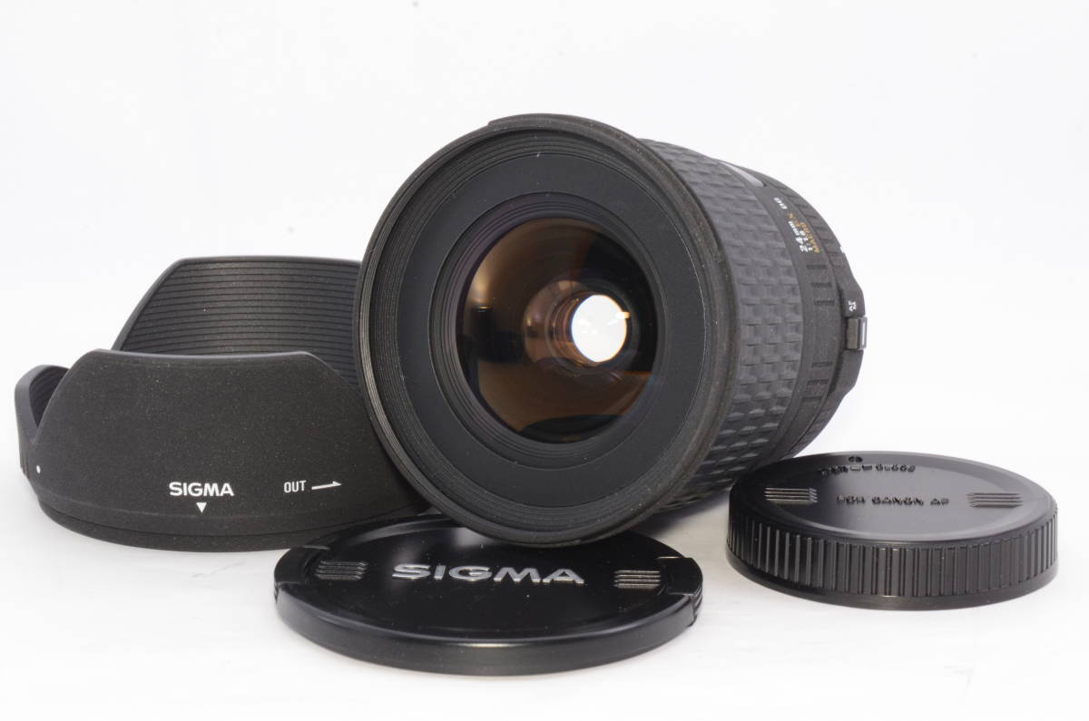 美品☆SIGMA シグマ 24mm F1.8 EX DG ASPHERICAL MACRO キヤノン Canon 